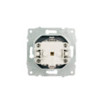 Механізм розетки з заз. з кришкою та шторками срібло - Зображення 2