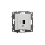 Механізм розетки USB білої